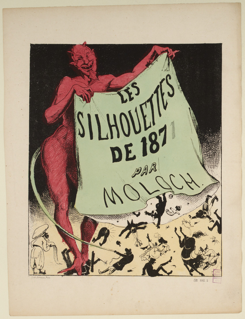 bag beard bucking butt chef facial_hair falling falling_on_another female group horn macro male micro not_furry_focus nude red_body solo_focus stepped_on tail tail_pull text hector_moloch la_silhouette arachnid arthropod crustacean demon domestic_pig equid equine horned_humanoid horse human humanoid mammal marine murid murine rat rodent shrimp spider suid suine sus_(pig) 1871 19th_century absurd_res ancient_art french_text hi_res lithograph_(artwork) traditional_media_(artwork) translation_request