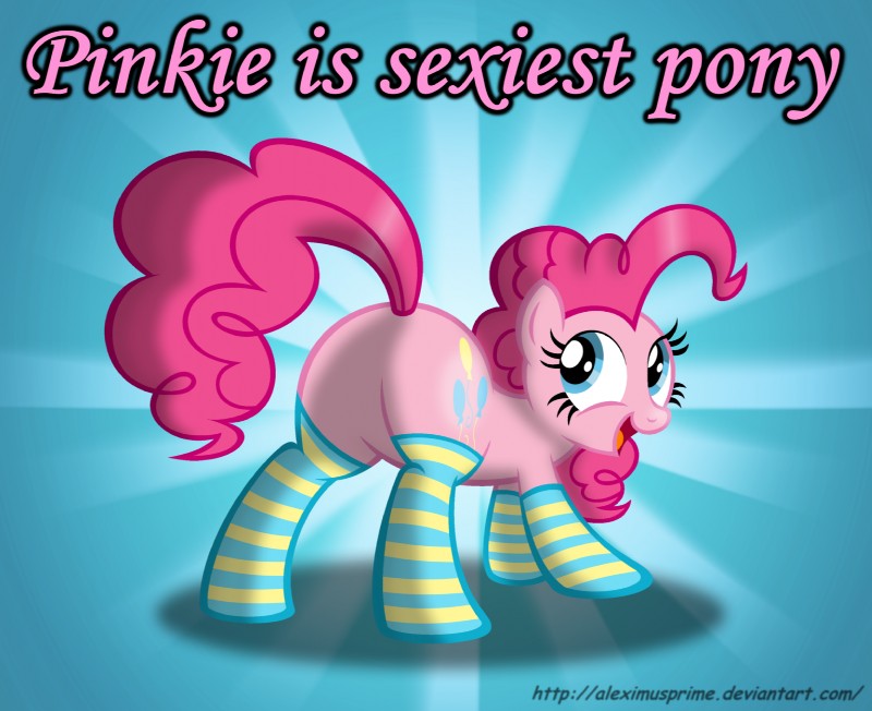 pinkie pie (friendship is magic and etc) created by aleximusprime