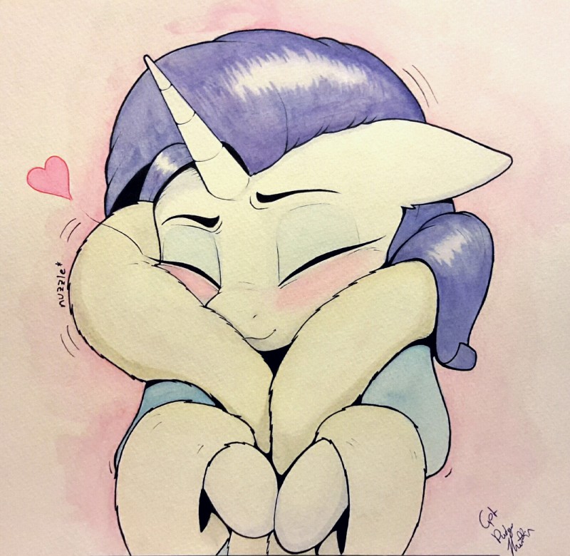 rarity (friendship is magic and etc) created by pudgeruffian