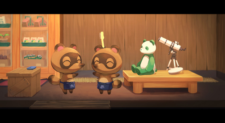 timmy nook and tommy nook (animal crossing and etc) created by saino (artist)