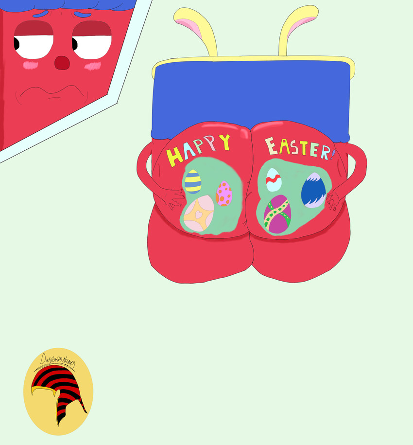 big_butt butt coach cube female holidays solo teacher why dastardlynemes cartoon_network easter the_amazing_world_of_gumball coach_russo absurd_res hi_res