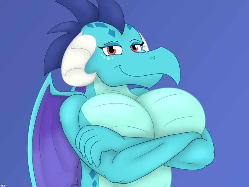 princess ember (friendship is magic and etc) created by undyingwolf