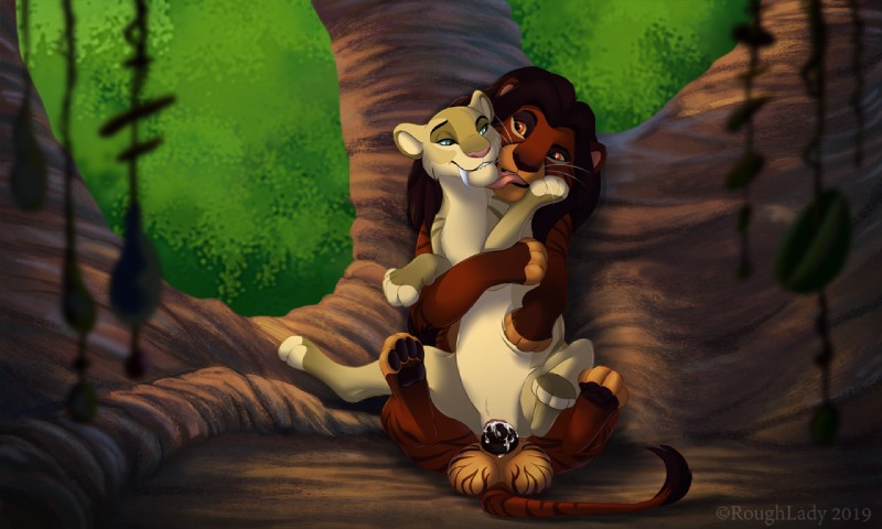 fan character and mula (the lion king and etc) created by roughlady
