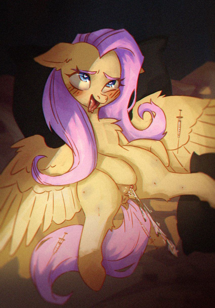 fluttershy (friendship is magic and etc) created by tea patriarch