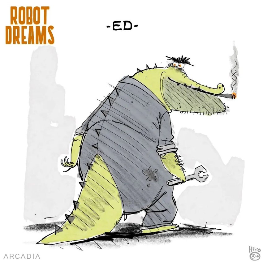 ed (robot dreams) created by daniel fernandez casas