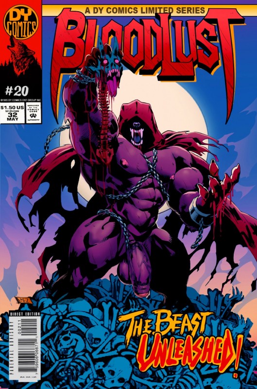 1980s_theme 1990s_theme abs anthro balls biceps big_balls big_muscles black_claws blood blood_on_hand blood_on_mouth bodily_fluids bone cape chain claws clothing comic_book fangs flaccid full_moon fur genitals gore huge_muscles humanoid_genitalia humanoid_penis male moon muscular muscular_anthro muscular_male night nipples nude open_mouth outside pecs penis poster poster_template purple_body purple_fur purple_penis raised_arm red_cape red_clothing retro sabertooth_(anatomy) sharp_teeth skull solo standing teeth text thick_penis vein veiny_penis mezcal_(artist) mythology canid canine demon mammal mythological_canine mythological_creature werecanid werecanine werecreature werewolf 2017 digital_media_(artwork) english_text hi_res