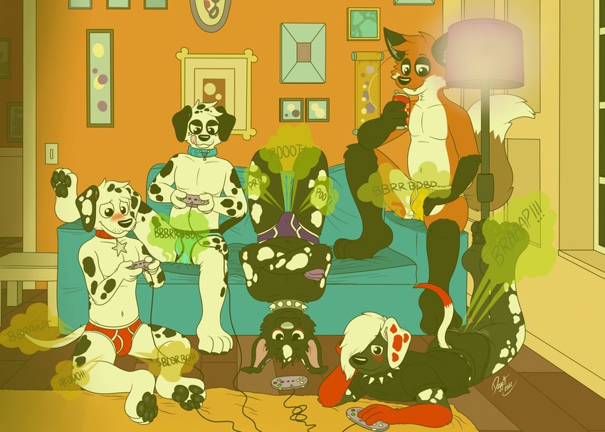 dante, dawkins, dylan, and fergus (101 dalmatian street and etc) created by doggettdouglasmcdog