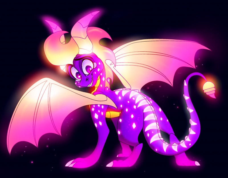 spyro (european mythology and etc) created by plaguedogs123