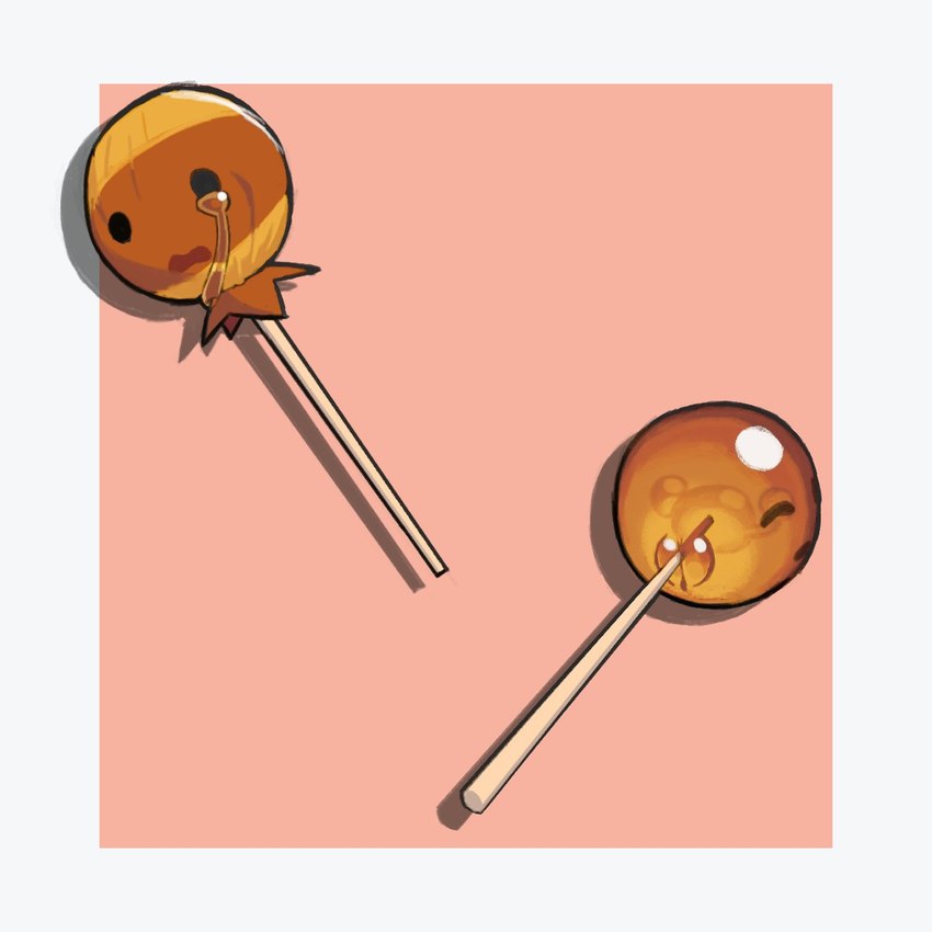 bodily_fluids border candy cervical_penetration dessert female food genitals internal lollipop not_furry object_penetration orange_body penetration pussy questionable_consent simple_background stick tears translucent translucent_body uterus vaginal vaginal_penetration what white_border why wrapper star_rifle animate_inanimate food_creature living_candy lollipop_creature 1:1 hi_res shaded source_request unavailable_at_source