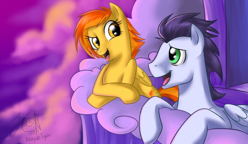 soarin, spitfire, and wonderbolts (friendship is magic and etc) created by melancholysanctuary