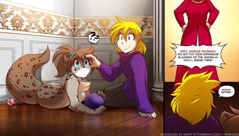 eric vaughan and kathrin vaughan (twokinds) created by tom fischbach