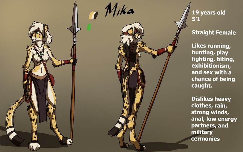 mika (stoneheart (lordofthetroglodytes)) created by acev