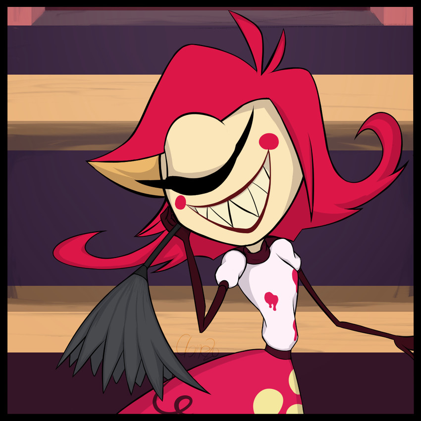 niffty (hazbin hotel) created by clone26