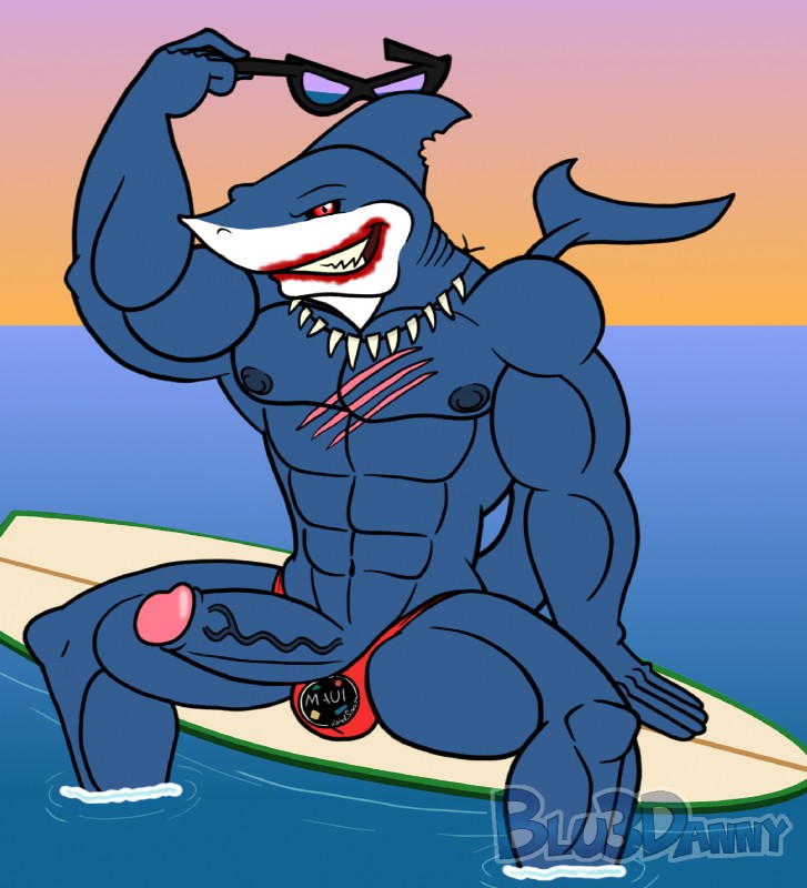 sharkman (maui & sons) created by blu3danny