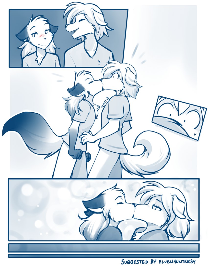 evals and mike (twokinds) created by tom fischbach