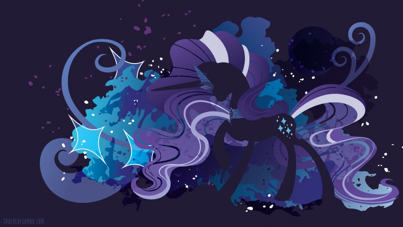 abstract_background crown cutie_mark female feral frutiger_metro hair headgear horn jewelry necklace purple_hair silhouette simple_background solo sparkles white_hair sambaneko hasbro idw_publishing my_little_pony my_little_pony_(idw) mythology nightmare_rarity_(idw) equid equine mammal mythological_creature mythological_equine unicorn 16:9 2014 4k absurd_res hi_res widescreen