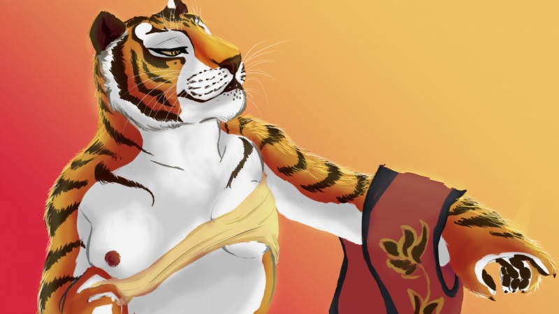 master tigress (kung fu panda and etc) created by sabrotiger