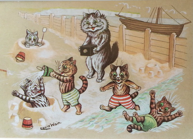 public domain and etc created by louis wain