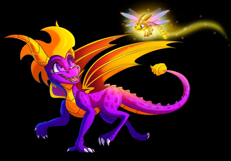 sparx (european mythology and etc) created by plaguedogs123