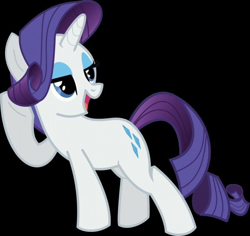 rarity (friendship is magic and etc) created by chrisgotjar (artist)