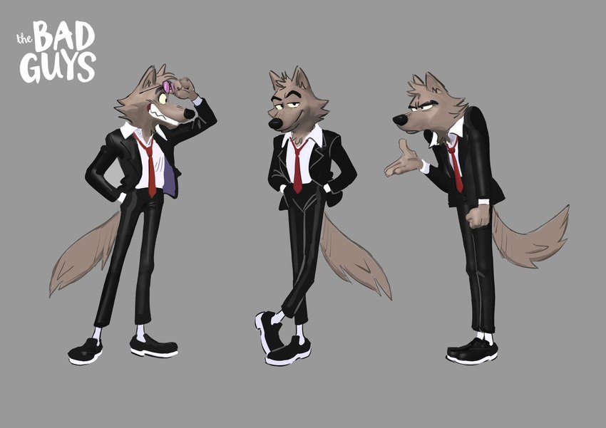 mr. wolf (the bad guys and etc) created by chibetto