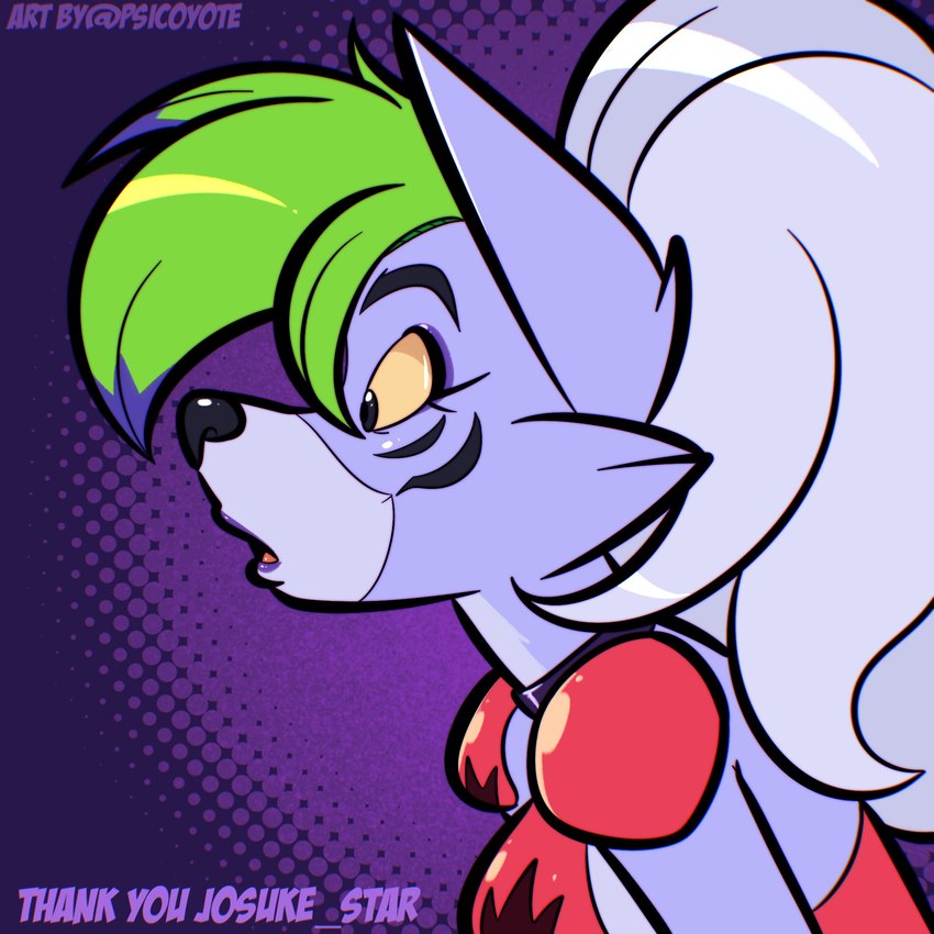 roxanne wolf (five nights at freddy's: security breach and etc) created by psicoyote