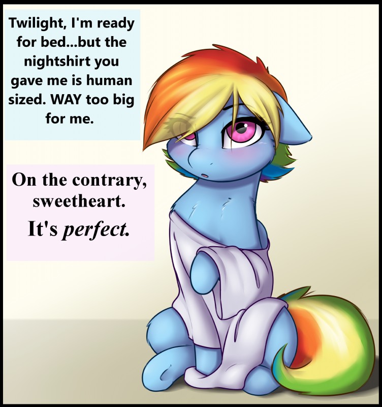 rainbow dash (friendship is magic and etc) created by pudgeruffian