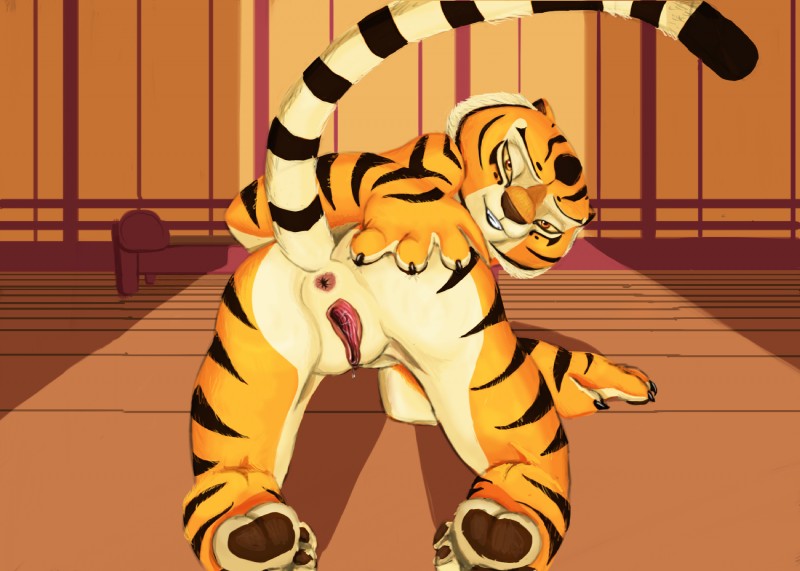 master tigress (kung fu panda and etc) created by sabrotiger