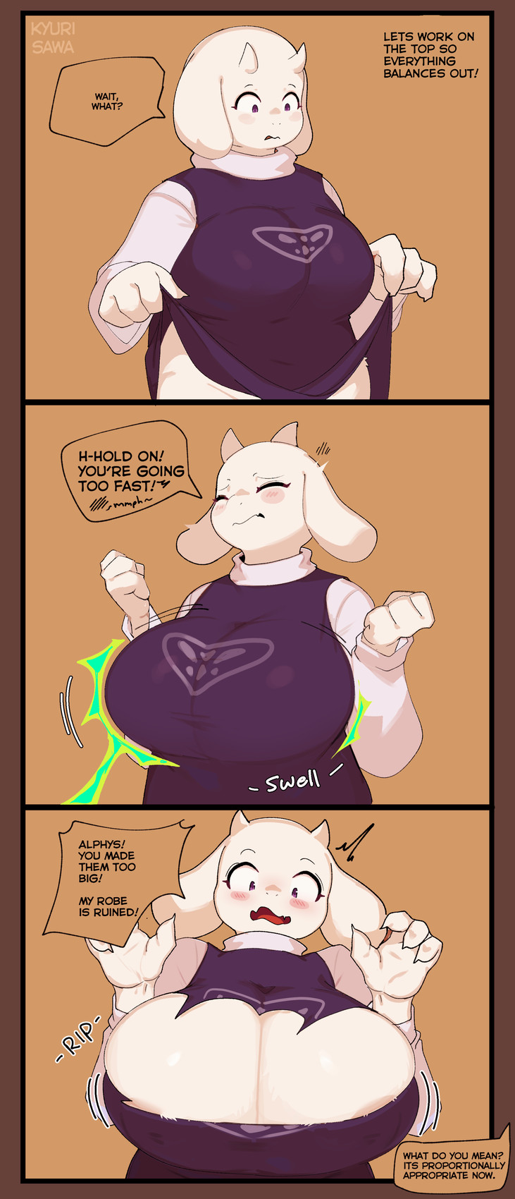 Undertale toriel vore