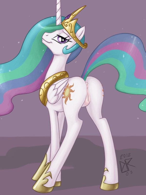 princess celestia (friendship is magic and etc) created by ldr