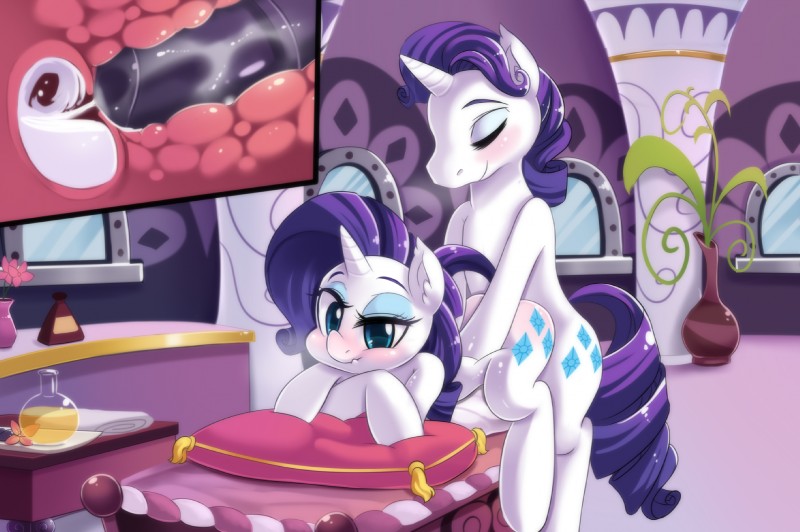 rarity (friendship is magic and etc) created by princess hinghoi