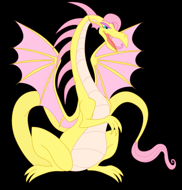 fluttershy (friendship is magic and etc) created by elsdrake