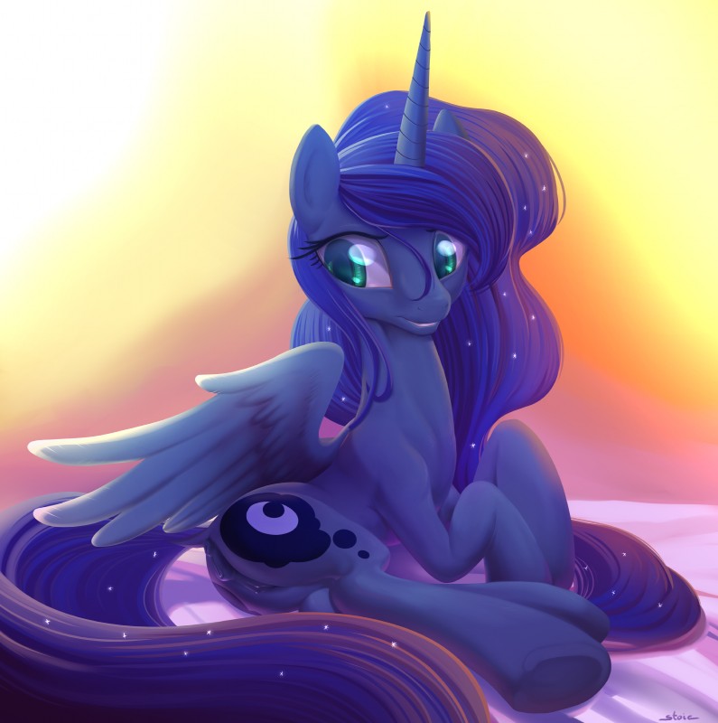 princess luna (friendship is magic and etc) created by stoic5