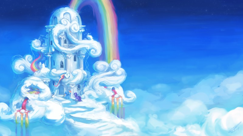rainbow dash and twilight sparkle (friendship is magic and etc) created by assasinmonkey