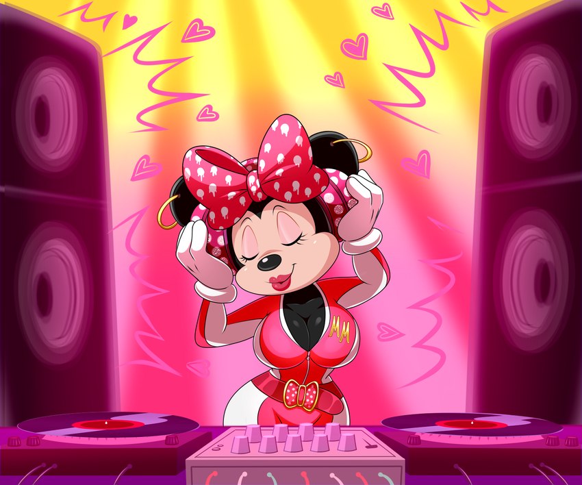 minnie mouse (disney) created by lonbluewolf