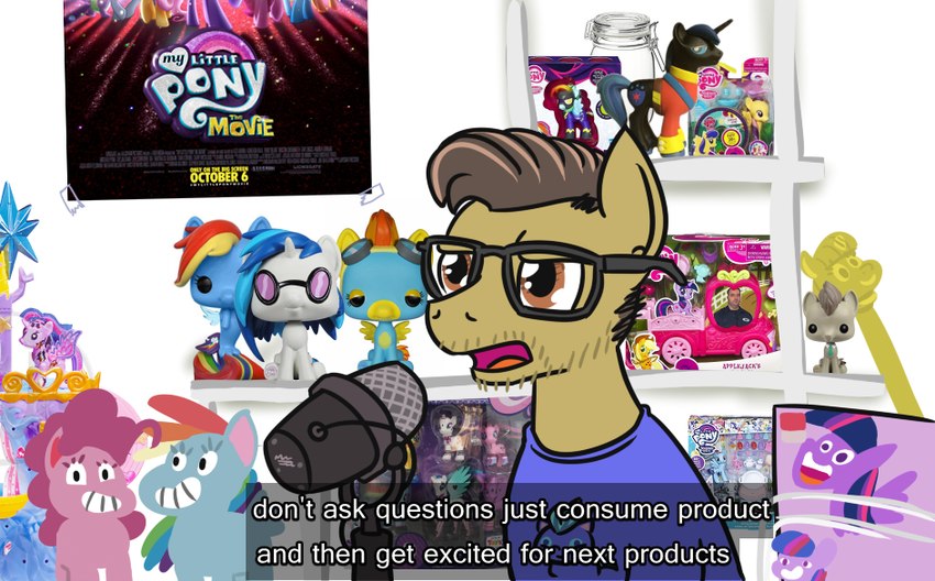 beard container eyewear facial_hair glasses inside jar male parody plushie solo text toy jargon_scott friendship_is_magic funko_pop! hasbro my_little_pony my_little_pony:_the_movie_(2017) redlettermedia doctor_whooves_(mlp) jay_bauman mike_stoklasa pinkie_pie_(mlp) rainbow_dash_(mlp) twilight_sparkle_(mlp) vinyl_scratch_(mlp) equid equine horse mammal pony english_text meme