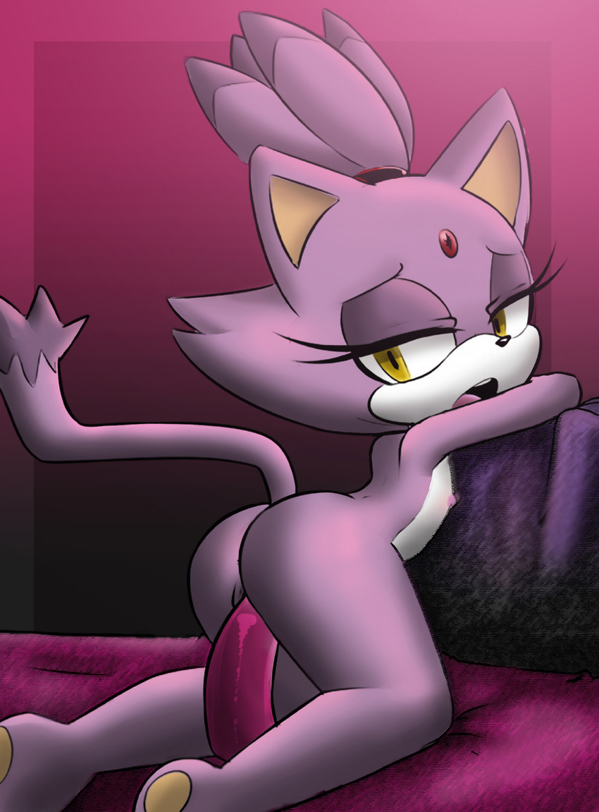 blaze the cat (sonic the hedgehog (comics) and etc) created by madpixel and tenshigarden