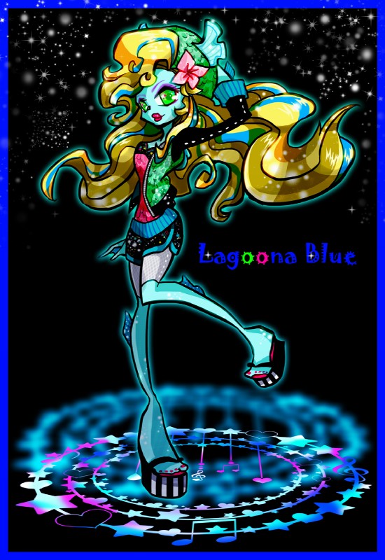 lagoona blue (monster high and etc) created by izumi vitaco