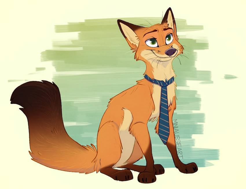 nick wilde (zootopia and etc) created by miniaussieart