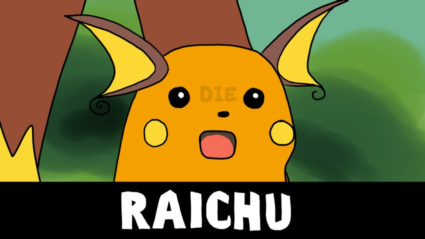 surprised pikachu and etc created by ergomancy