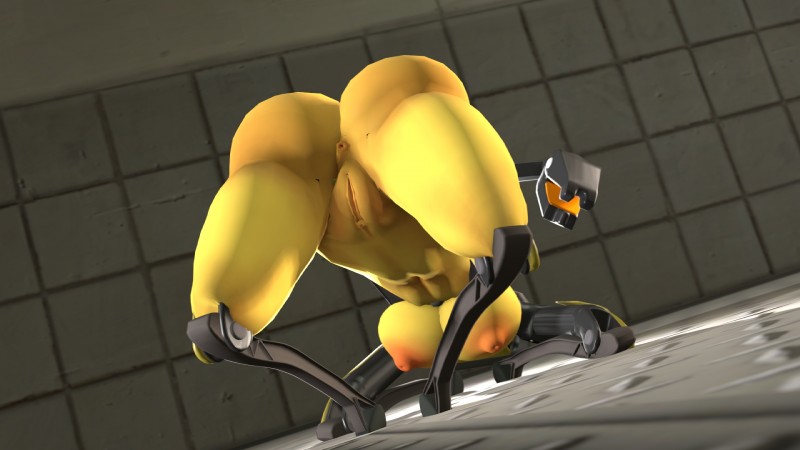 anthro anthrofied big_breasts breasts butt female futuristic genitals joints machine nipples nude presenting presenting_hindquarters presenting_pussy pussy solo geetee boston_dynamics spotmini living_machine mammal robot 16:9 3d_(artwork) digital_media_(artwork) hi_res source_filmmaker_(artwork) widescreen