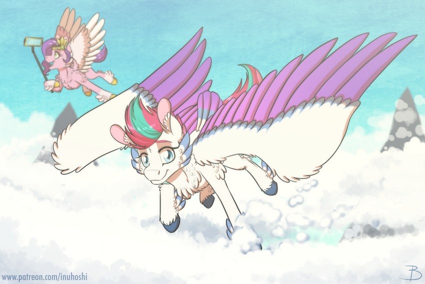 pipp petals and zipp storm (my little pony and etc) created by inuhoshi-to-darkpen