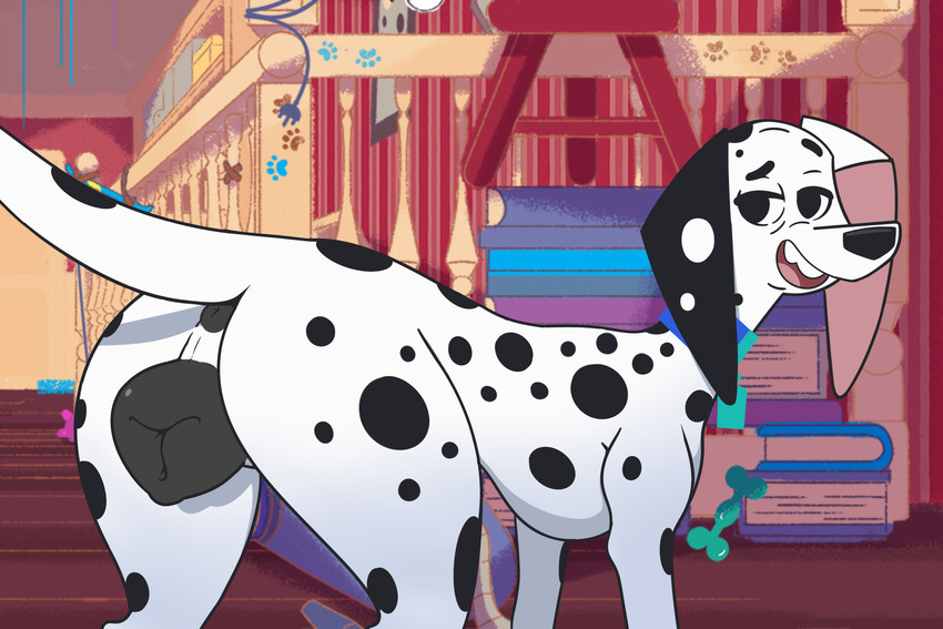 delilah (101 dalmatian street and etc) created by hypergal