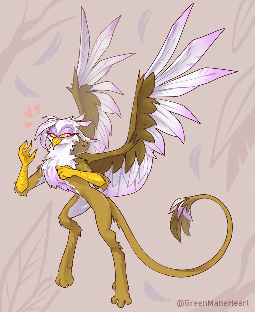 gilda (friendship is magic and etc) created by greenmaneheart