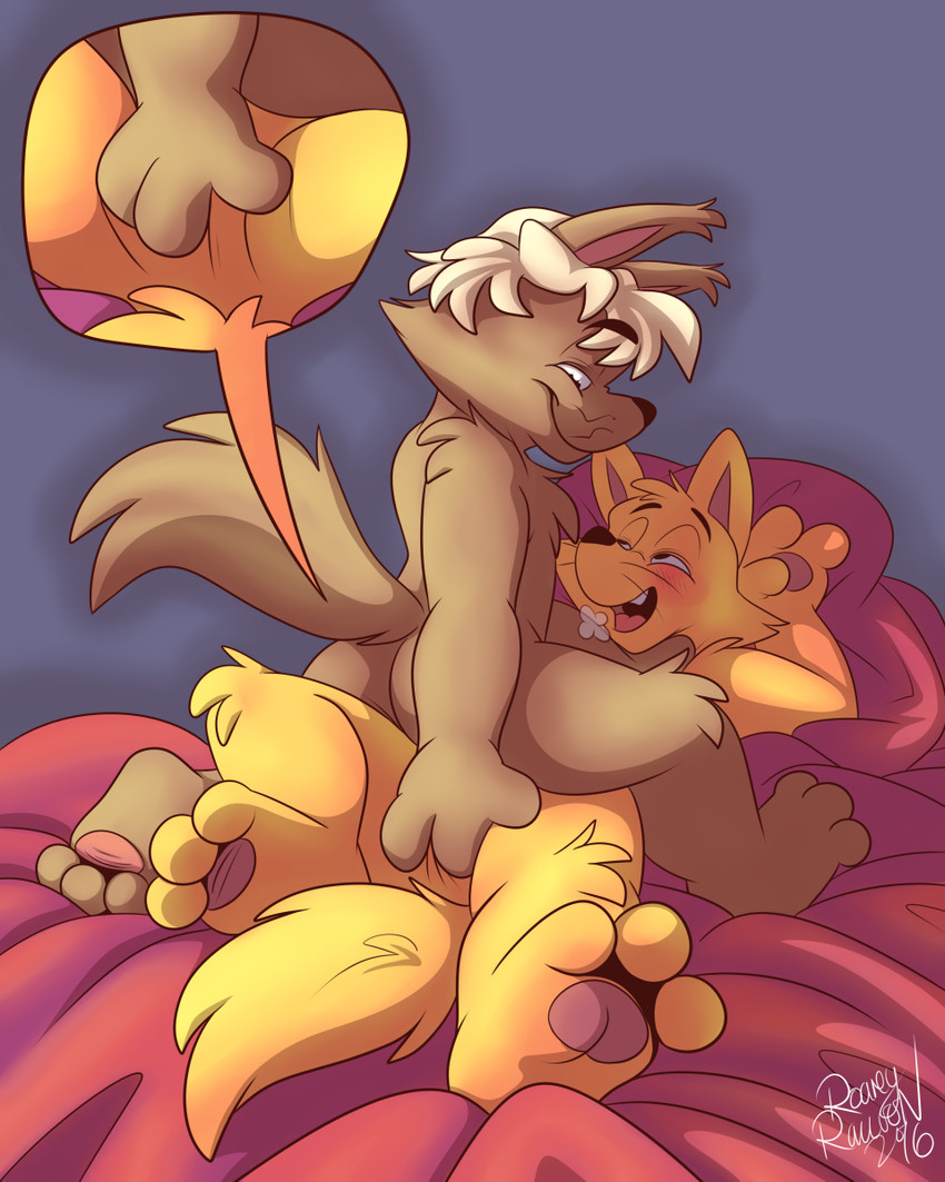 3_toes anthro anthro_on_anthro asphyxiation bed biped blush breath butt choking crotch_grab cutaway duo eyebrows featureless_crotch feet fluffy fluffy_tail fur furniture grope groping_crotch hair half-closed_eyes kemono looking_down looking_pleasured looking_up lying male male/male male_on_bottom male_on_top narrowed_eyes neck_grab nude null null_stimulation on_bottom on_top open_mouth open_smile plantigrade sex short_hair simple_background smile straddling tail toes tongue roarey_raccoon kaiketsu_zorori gaon zorori canid canine canis fox mammal wolf 2016 4:5 digital_media_(artwork) hi_res signature