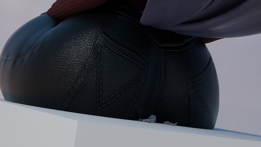 anthro bottomwear butt butt_crush butt_smother clothing denim denim_bottomwear denim_clothing facesitting female jeans macro male pants sitting_on_another smothering omananimations samzan_(modeler) helluva_boss stolas_(helluva_boss) avian humanoid 16:9 3d_(artwork) digital_media_(artwork) hi_res widescreen