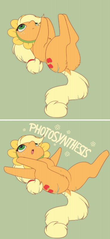 applejack (friendship is magic and etc) created by evehly