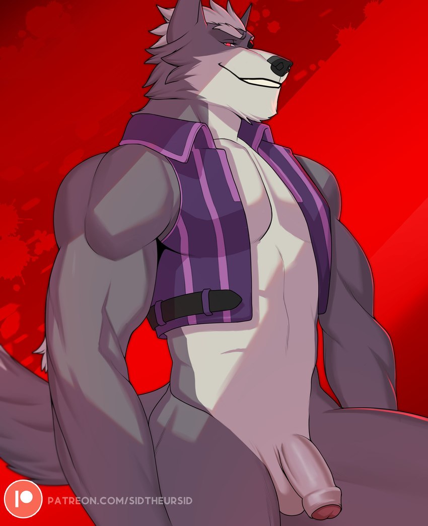 wolf o'donnell (nintendo and etc) created by sidtheursid