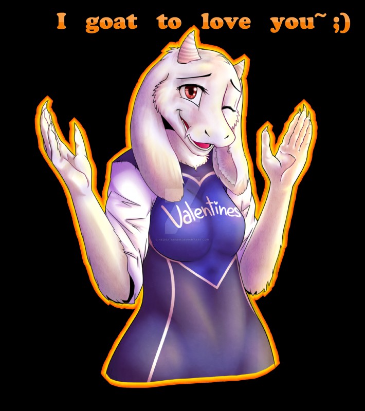 toriel (undertale (series) and etc) created by nezisa