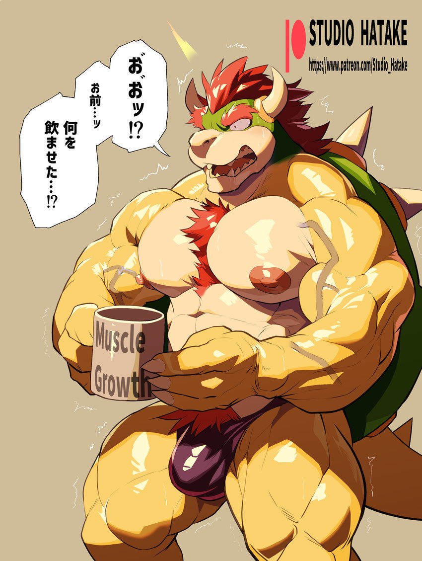 bowser (mario bros and etc) created by hatake